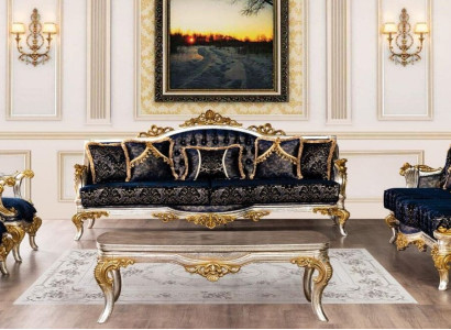 Sofagarnitur 3+3+1+1 Sitzer Couchtisch Klassisch Sofas Sessel Luxus Neu Set 5tlg